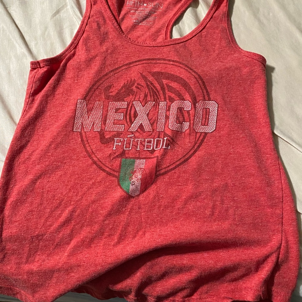 Womens Mexico fútball tank